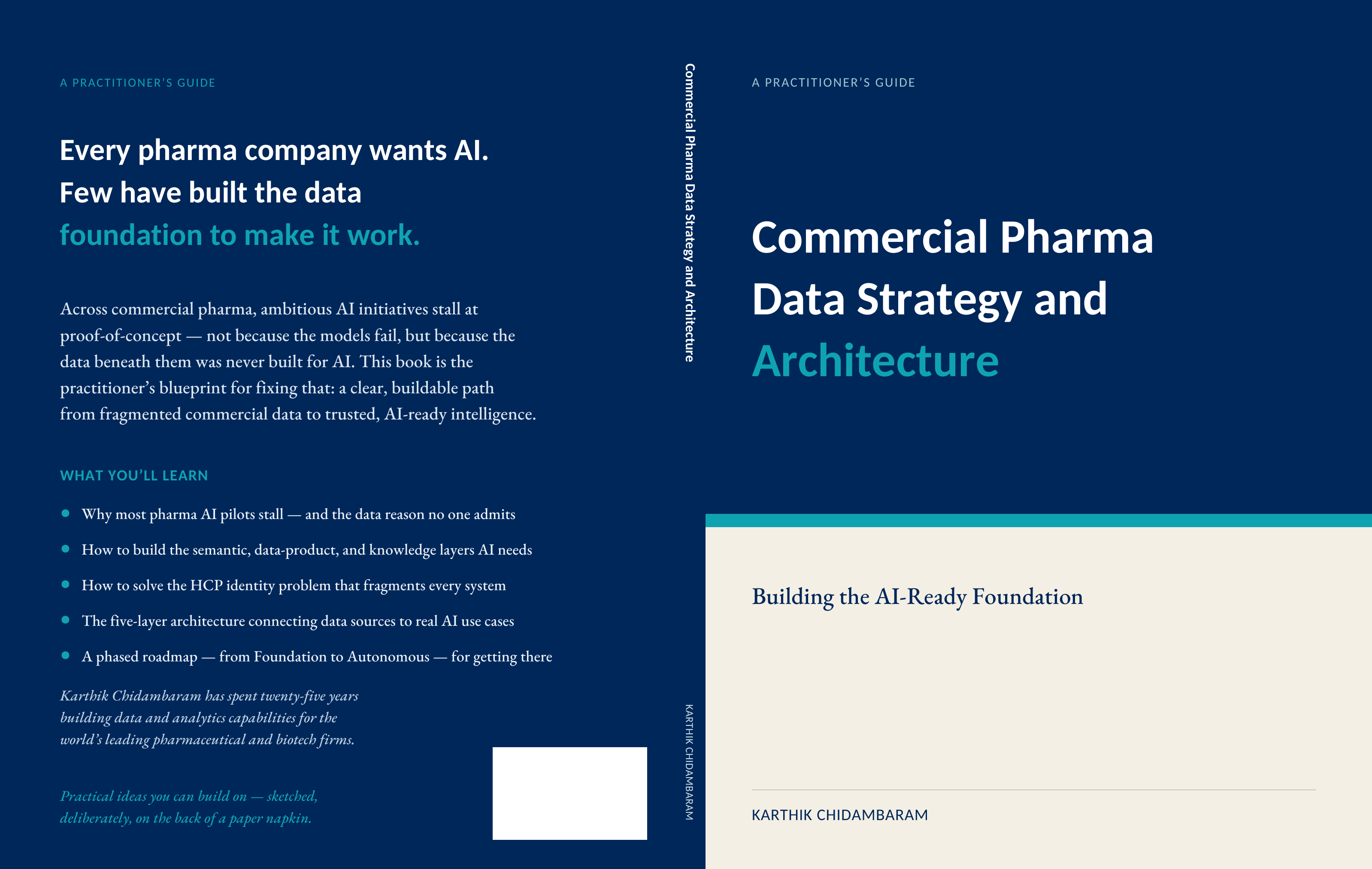 Commercial Pharma Data Strategy and Architecture book cover